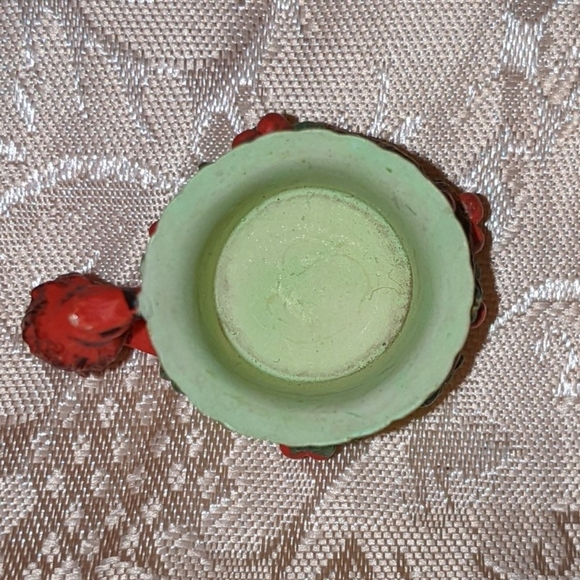 Vintage Resin Miniature Bird Teacups Set Of 5 - Picture 4 of 16